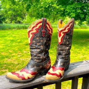 American flag cowboy boots
